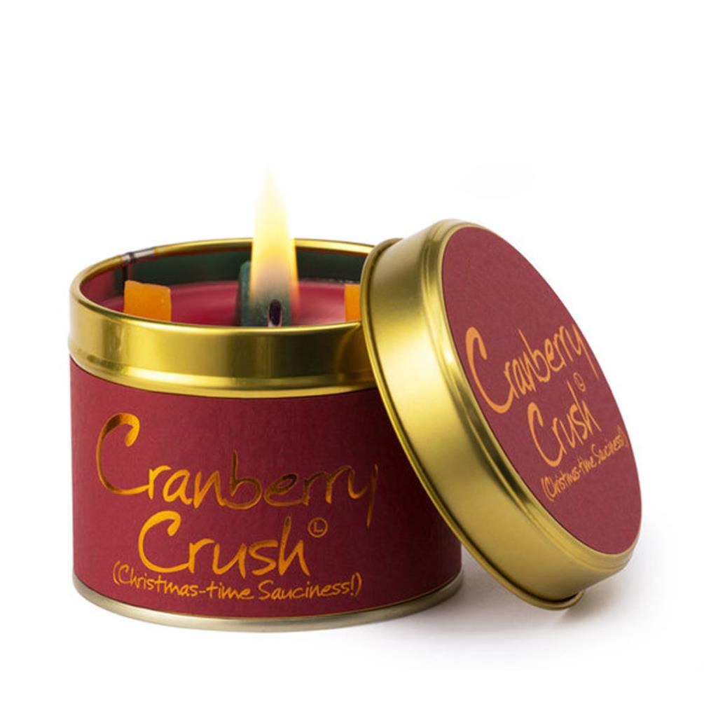 Lily-Flame Cranberry Crush Tin Candle £9.89
